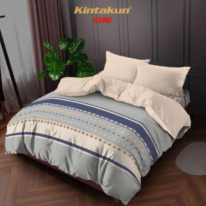 Kintakun Bedcover Set Flat 160x200 / 180x200 Aesthetic Dluxe 20cm