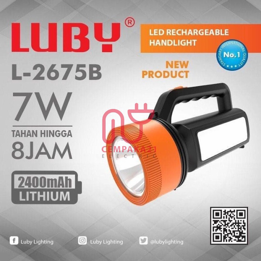 Luby Senter Charge 7W L-2675B