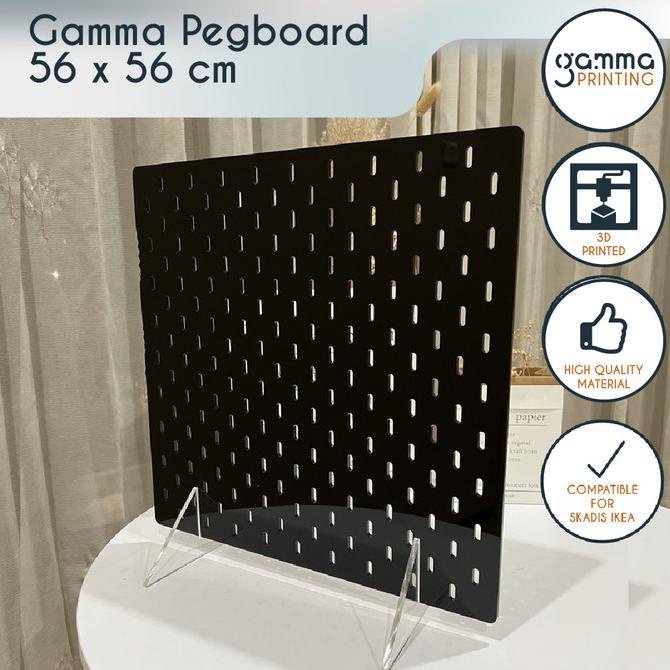 

Pegboard Papan 56 X 56 Cm Dinding Gamma Organizer