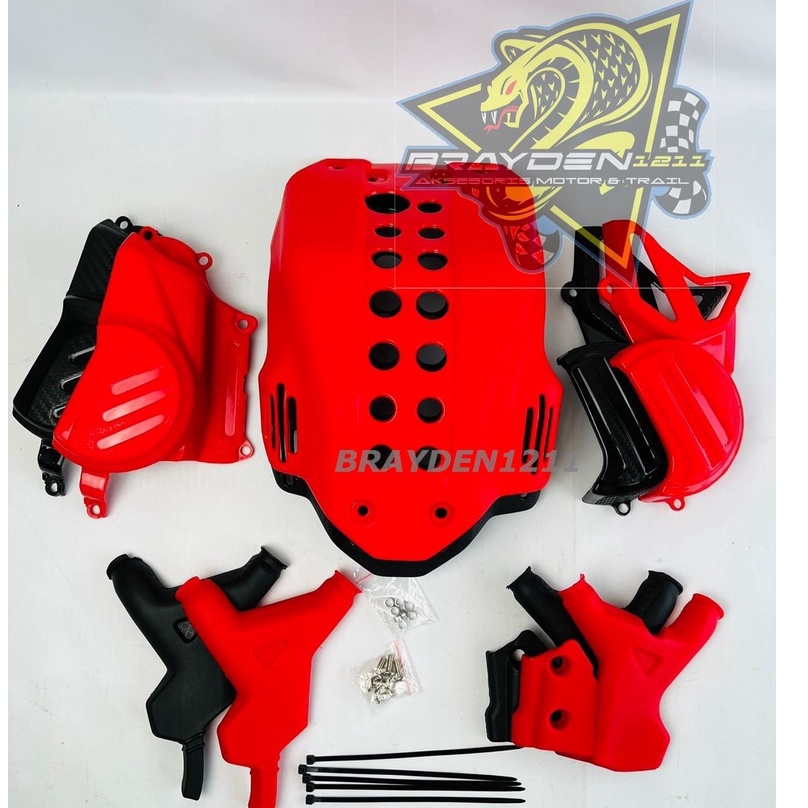 Rekomendasi.. Tutup mesin crf / cover mesin crf 150 / cover angine crf150 l / tutup mesin crf 150 sr