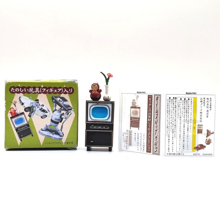 japan tv vintage glico miniature miniatur tema jepang jadul original jatimulyan.seller