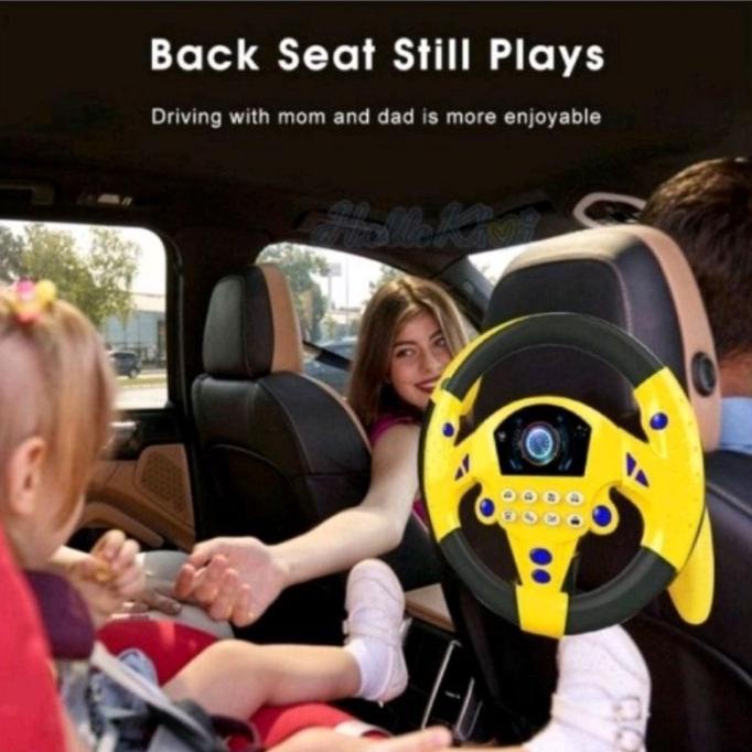 Mainan Edukasi Anak Stir Mobil Car Music Mainan Stir Mobil