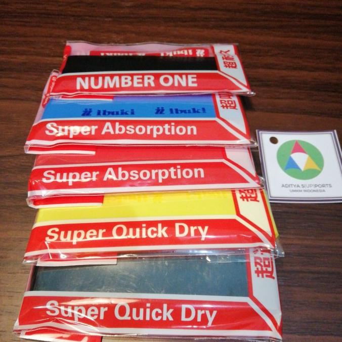 Big Sale Grip Karet Raket Badminton Tenis Ibuki Japan Terbaru
