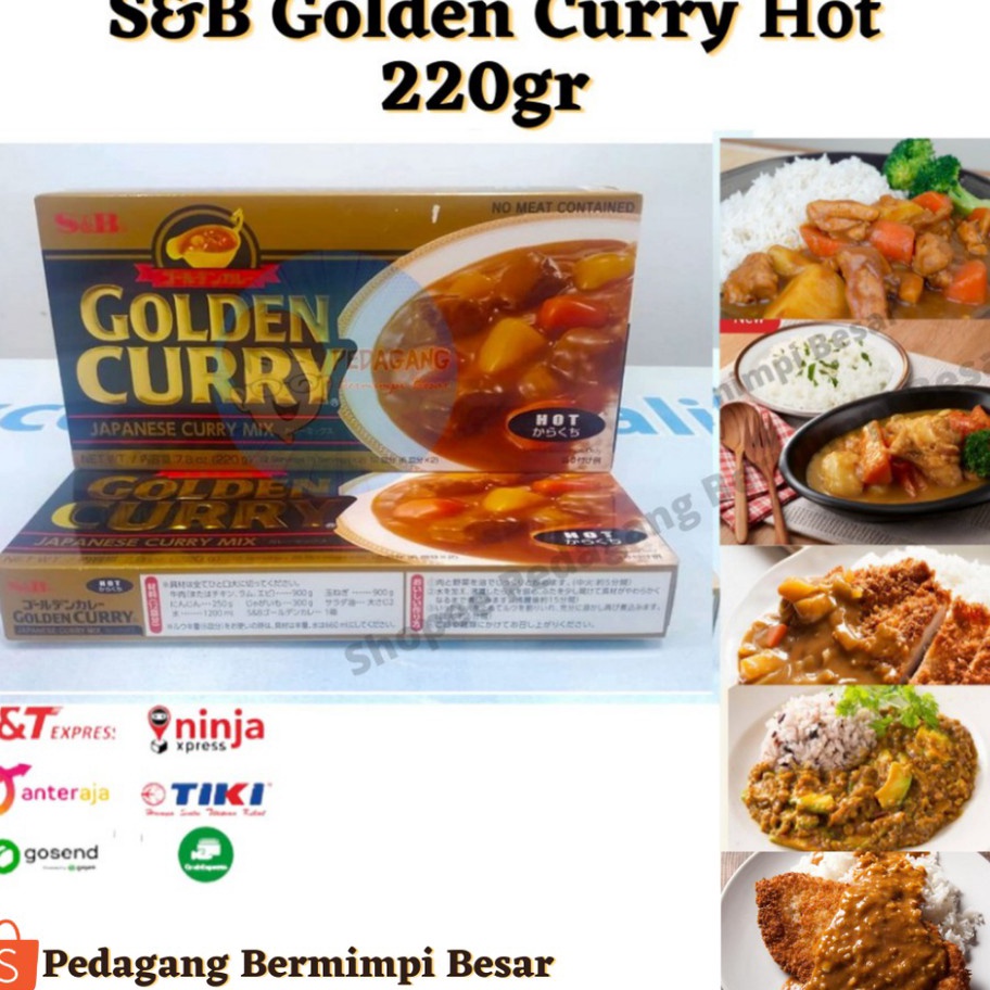 

Jual S&B Golden Curry 220gr Hot | Kari Blok | Kari Jepang | Kari Pedas