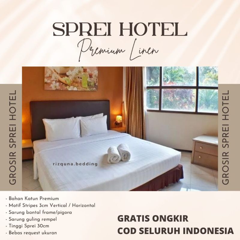 Sprei Hotel Premium Linen