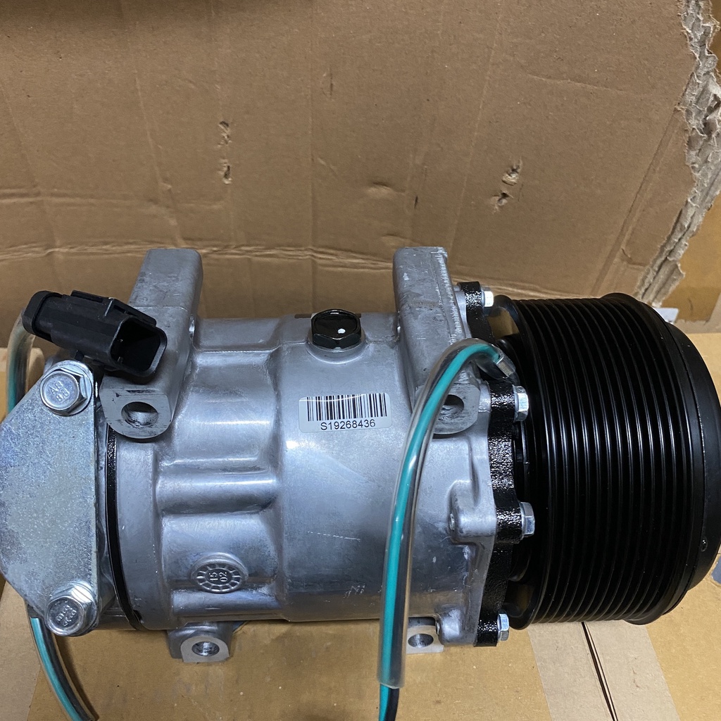 Kompresor Compressor AC CAT 320D Caterpillar 12 PK Original STAL