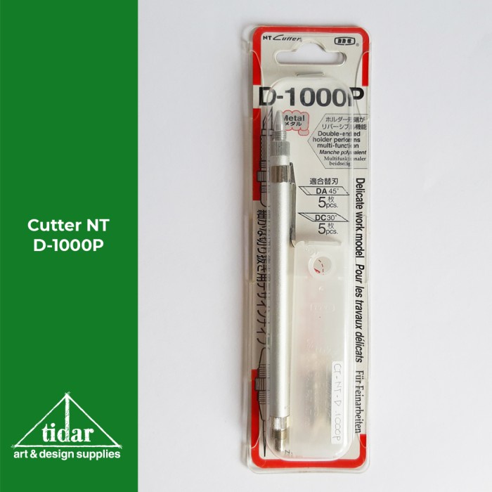 

Terlaris Pen Cutter Nt D-1000P / Art Knife / Pisau Ukir