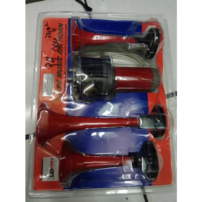 ✅Original Klakson 3 Terompet 24 Volt Angin 10 Mobil Truk Bisa Gojek