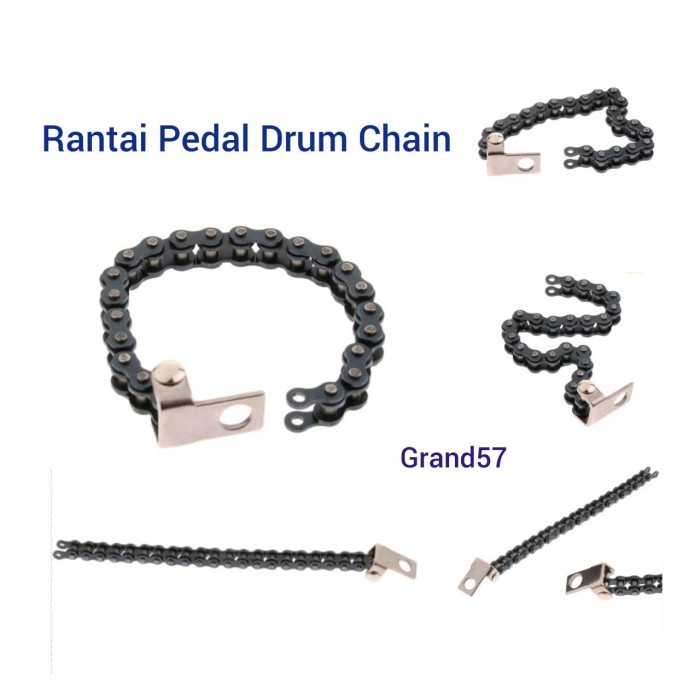 Rantai Pedal Drum Chain Pedal Drum Kick Beater Chain Pedal Master Link