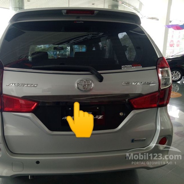 ✅Baru Trunklid Lis List Pintu Bagasi Black Crome Avanza Veloz 2016/2018 Ori Diskon