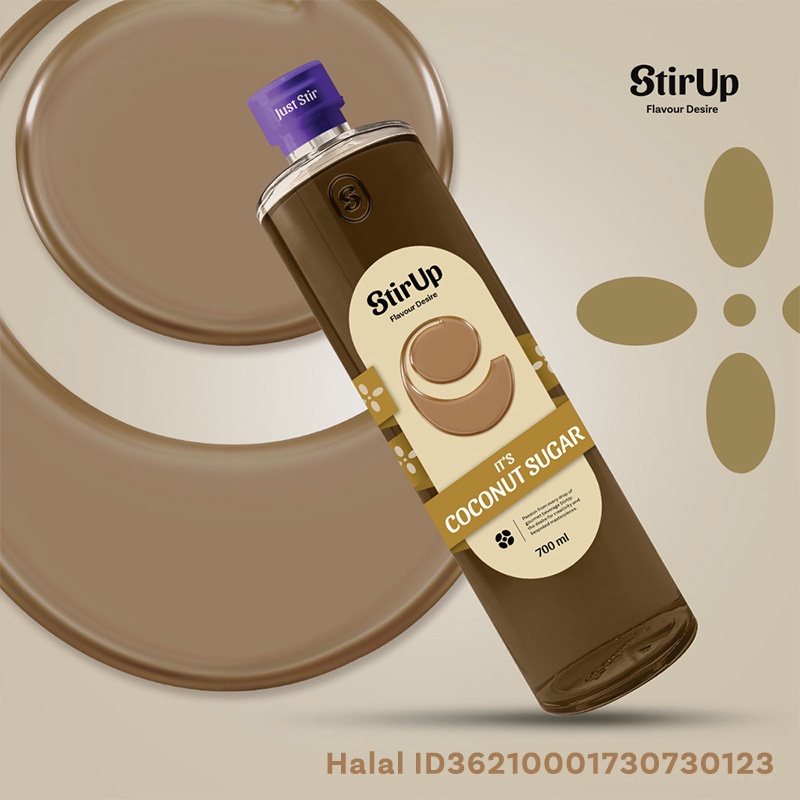 

StirUp It’s Coconut Sugar - Gourmet Syrup Rasa Gula Kelapa - PET