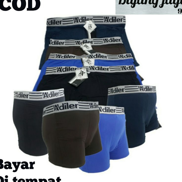 (90C☠➢✥ (COD)CELANA DALAM BOXER/Adiler Tinggal pilih