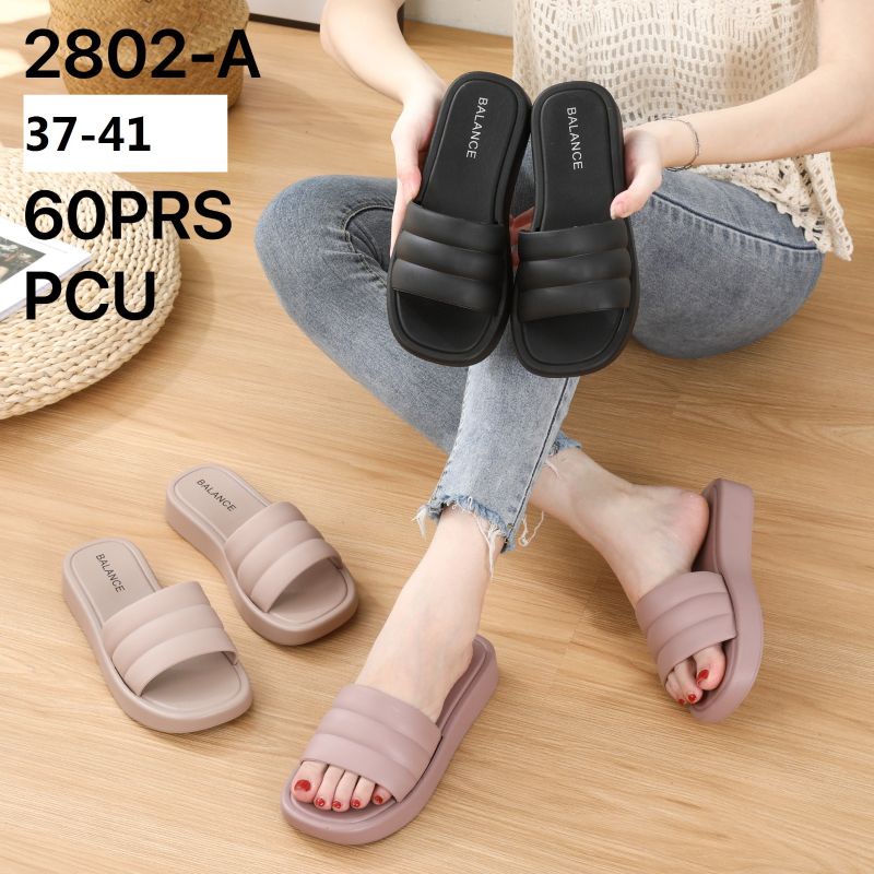 SANDAL KARET WANITA DEWASA MODEL SLOP BALANCE TERBARU