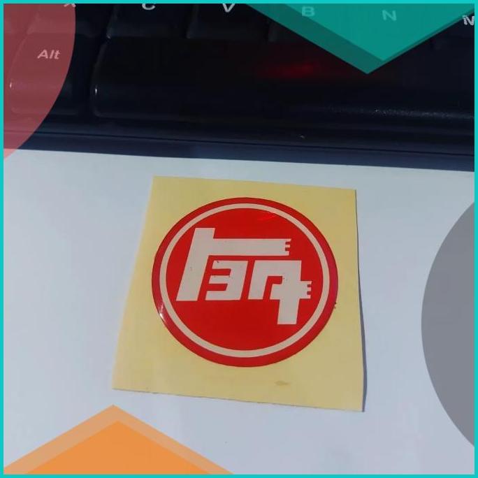 

Sticker Timbul Resin Toyota Japan Old Logo Stiker Lentur 3D Kecil Jdm 20JVLZ3 sparepart