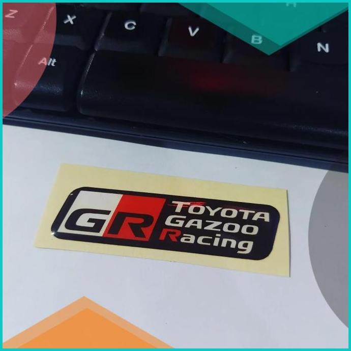 

Sticker Resin Timbul GR Toyota Gazoo Stiker Lentur 3D Logo Kecil Satua 20JVLZ3 limited stock