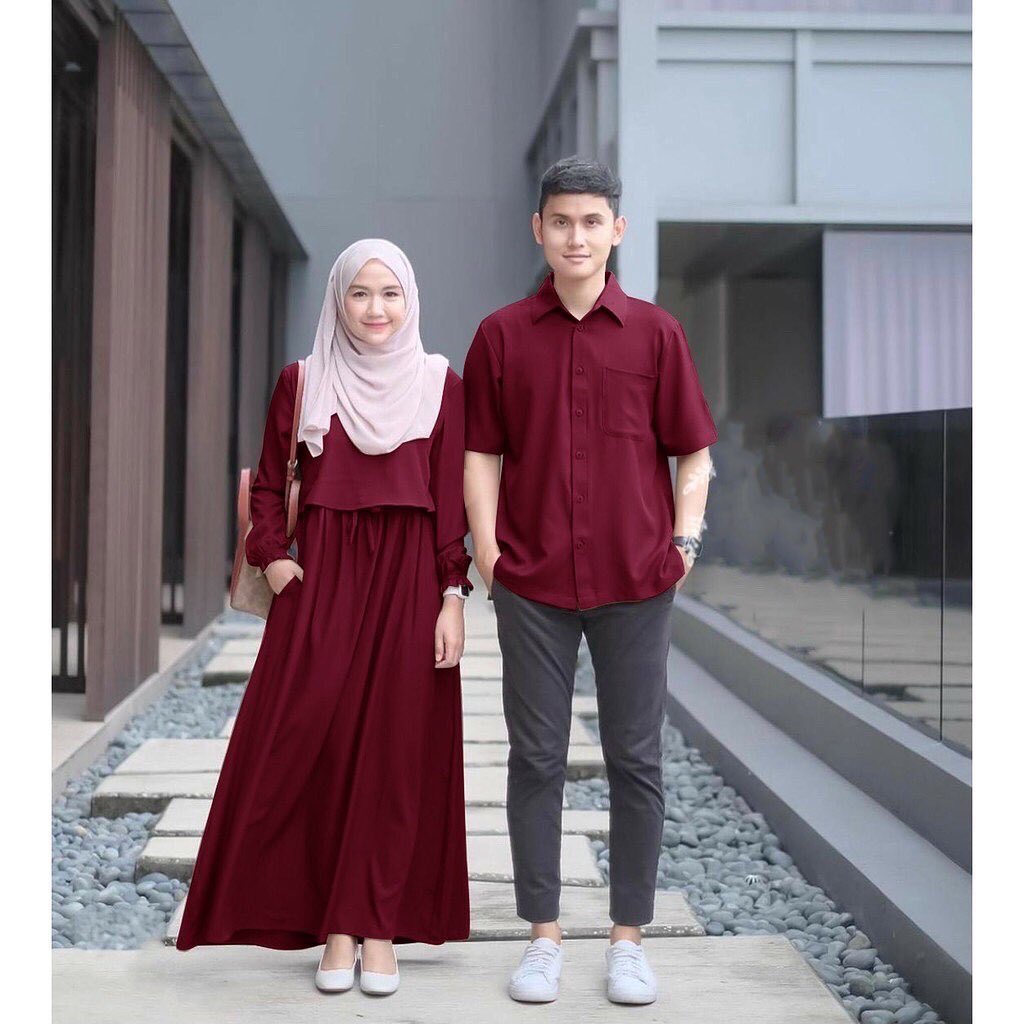 Gamis Wanita Dewasa Terbaru 2023 Viral Remaja Aesthetic Tunik Gamyes Batik Bawah Lutut Sampai Mata K