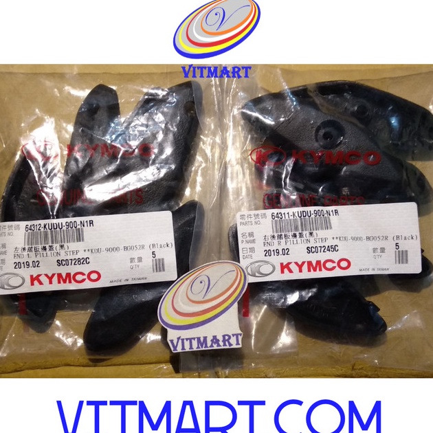 End Pillion Step Kymco Trend 2000 125cc T2K 64311/64312-KUDU-900-N1R ✰qca✰