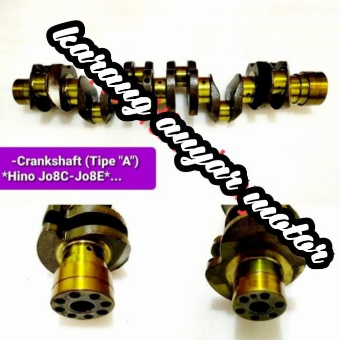 kruk as atau crankshaft Hino lohan/Hino jo8e
