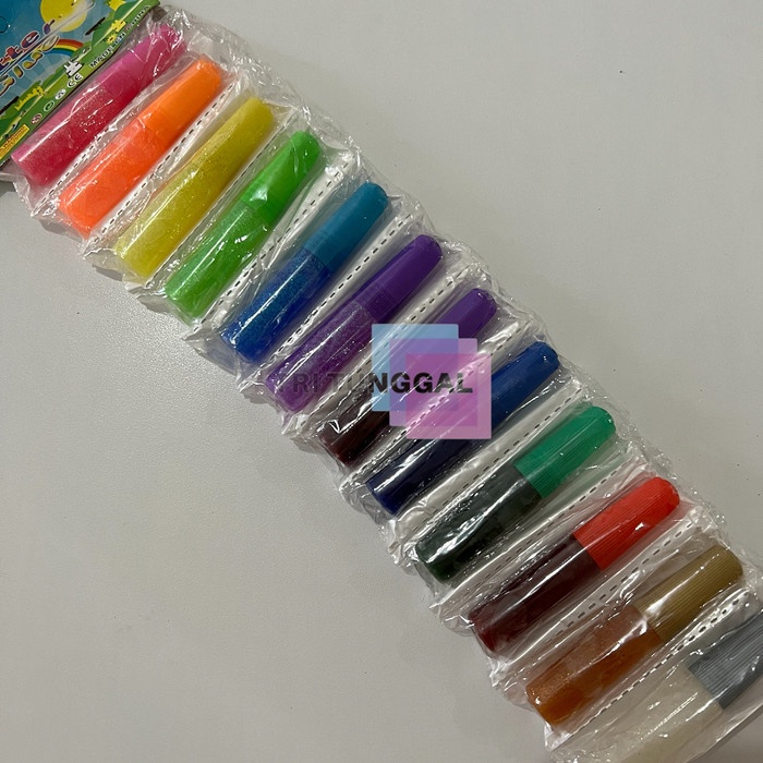 

Set Isi 12pcs Lem Glitter Rentengan Liquid Stick Sticky Glue Glitter Warna Warni Colorful Lengket Cairan Crafting Craft Menghias Hiasan Rekat Padat Lem Kertas Kerajinan DIY Prakarya Perlengkapan Peralatan Alat Tulis Kantor Toko Tri Tunggal Malang