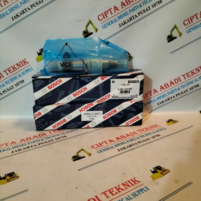 ✨Original 6754-11-3011 Injector / 6754-11-3102 / 6754-11-3010 / Komatsu Pc200-8 Terbatas