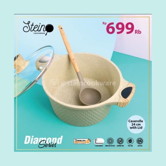 Panci Set Steincookware Diamond Serie Inis