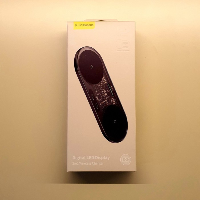 ✅Original Kiip Baseus 2 In 1 Wireless Charger Berkualitas