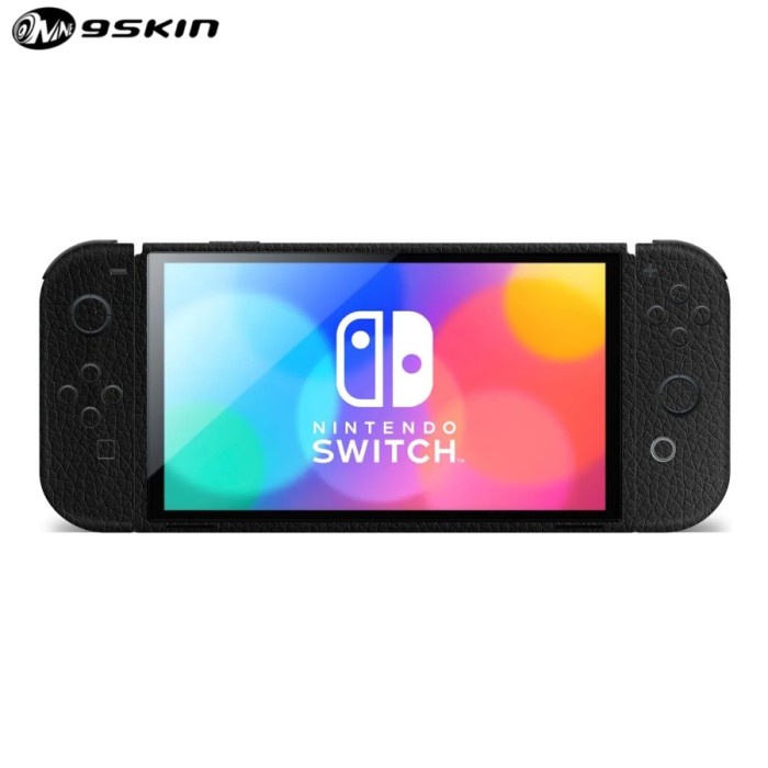✅Original Garskin Nintendo Switch Oled 3M Black Leather Lcd Panel Limited