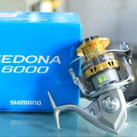 ✨Ori Reel Shimano Sedona 6000 Fi Original Garansi Resmi Shimano Best Berkualitas