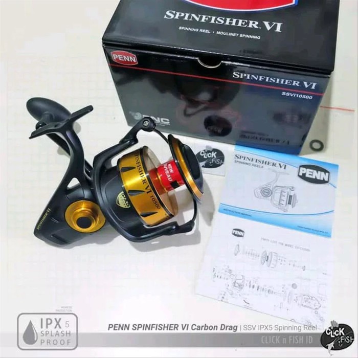 ✨Ori Penn Ssvi 10500 Spinfisher Vi Reel Spinning Terbaru