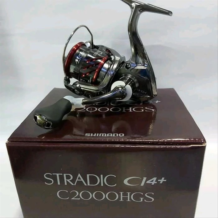 ✨Ori Reel Shimano Stradic C14 C2000Hgs Best Seller Berkualitas