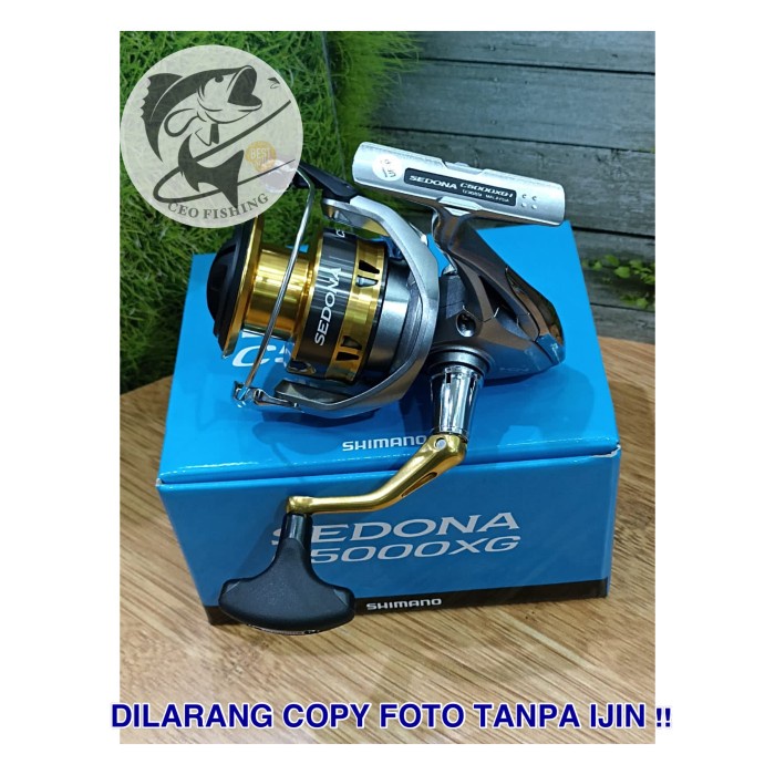✨Ori Reel Shimano Sedona C 5000 Xg Diskon