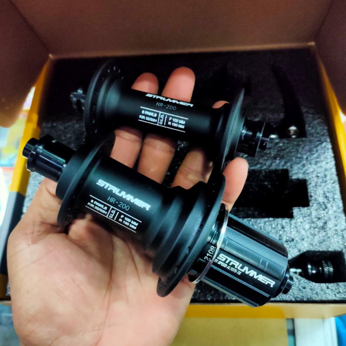 ✨Ori Hub Freehub Strummer Hr-200 32H 6 Pawls Roadbike Federal Sepeda Balap Diskon