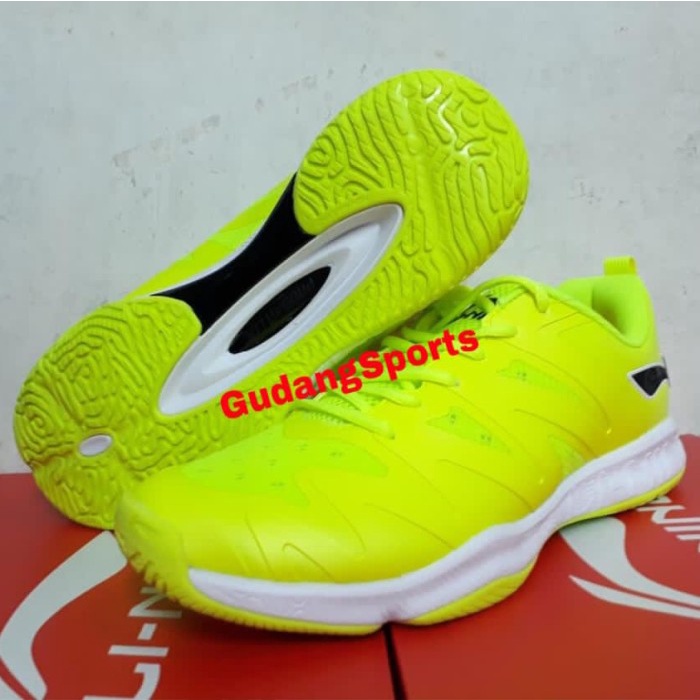 [Best Seller] Sepatu Badminton Lining Gyrfalcon 2 Td Lime Original Limited