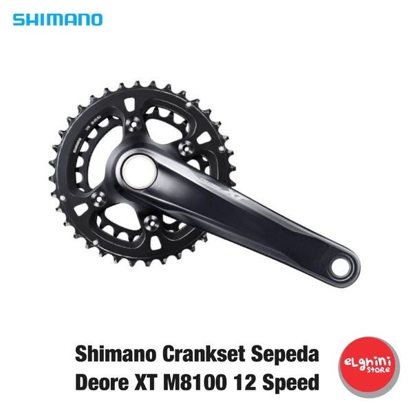 ✨Ori Crankset Sepeda Shimano Deore Xt M8100 12 Speed Limited