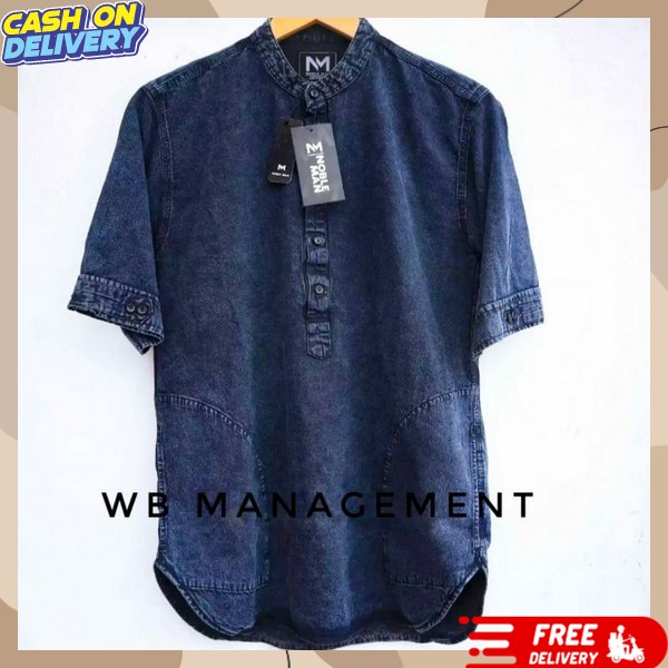 Baju Idul Fitri Kokoh Coco Bju Kwmeja Pria Krmeja Bj Keren Qurta Koko Cowok Kekinian Kmja Modern Per