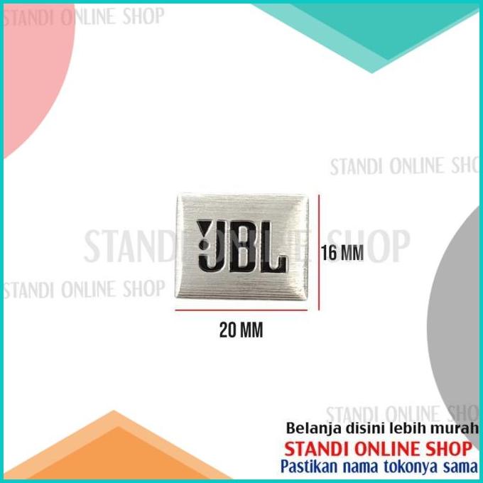 Emblem Aluminium Sticker Decals 3D Logo JBL Silver Audio Speaker 20JVLZ3 tools n parts