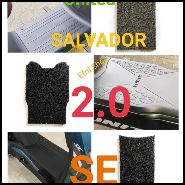 GRATIS ONGKIR KARPET SEPEDA MOTOR LISTRIK UNITED SALVADOR SALVADOR 2.0 SALVADOR SE 