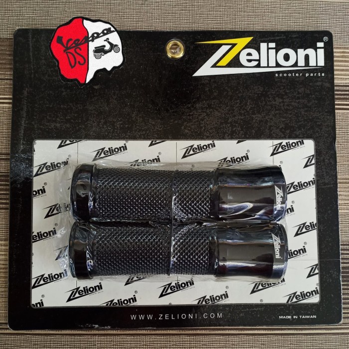 [New Ori] Handgrip Zelioni Black Vespa Gts Gtv Limited