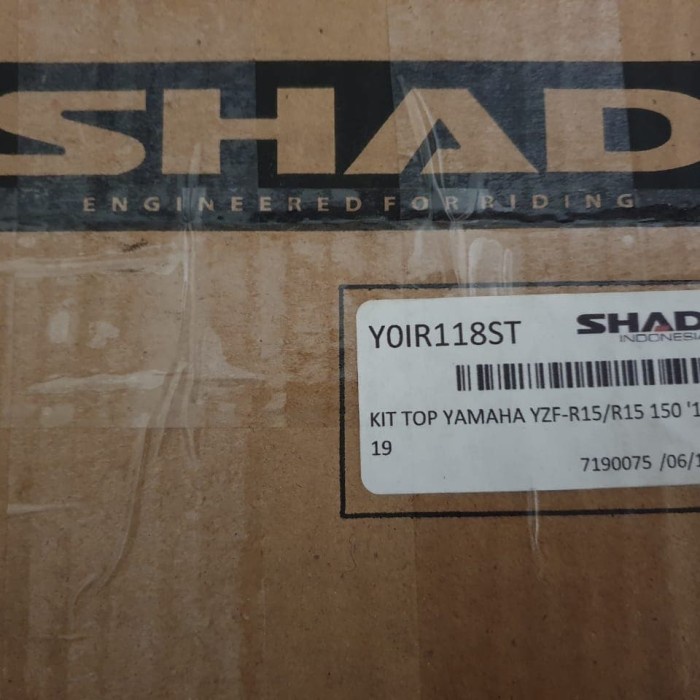 [New Ori] Breket Box Ori Shad Yamaha R15 V3 Bisa Gojek