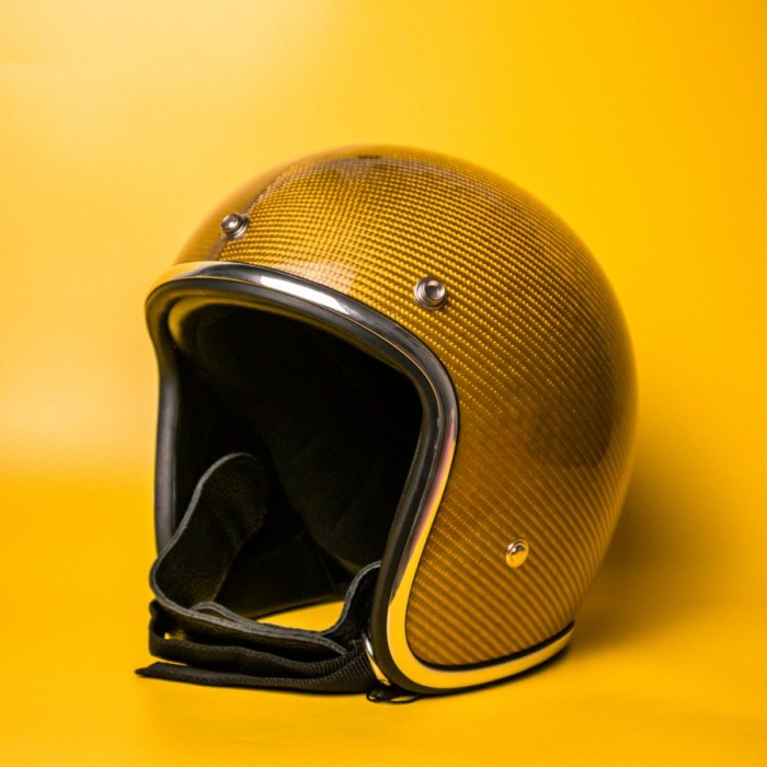 [New Ori] Jericho Tx Slimhead Gold Carbon  Helm Retro Sni Original Limited