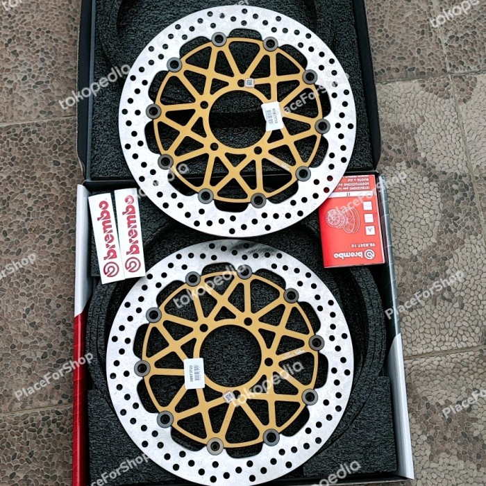 [Baru] Disc Depan Brembo Z800 Zx6R 636 Zx10R Zx14R Zx-6R 636 Zx-10R Zx-14R Terbaru