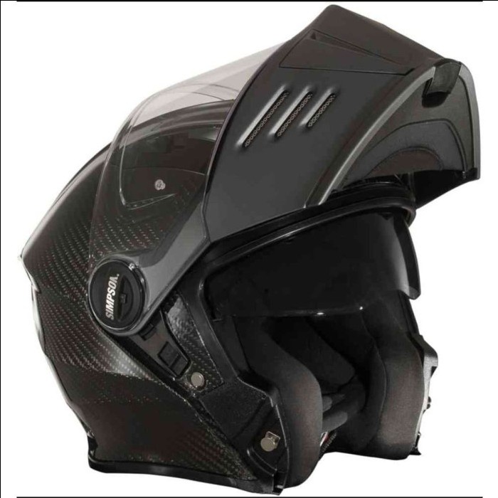 [New Ori] Simpson Darksome Modular Carbon  Helm Motor Modular  Simpson Bisa Sameday