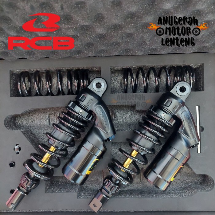 [Baru] Shock Breaker Tabung Rcb Vd Black Series Yamaha Nouvo Aerox 155 275 Mm Limited