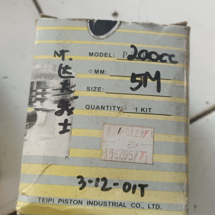 ✨Termurah Seher Set Vespa 200Cc Spartan Excel 200 5M Merk Tp Nos Terbaru