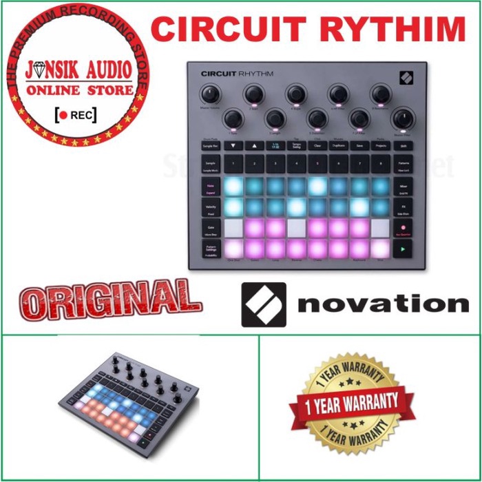 

✨Sale Novation Circuit Rhythm Groovebox And Standalone Sampler Limited