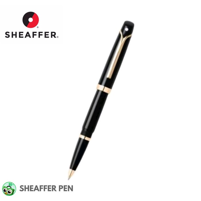 

✨Sale Sheaffer® Valor Glossy Black Featuring 22K Gold Plate Trim Rollerball Diskon