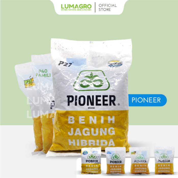 Benih Jagung Pioneer P27 Lumigen Gajah P40 Famili P21 Bison P32 1kg