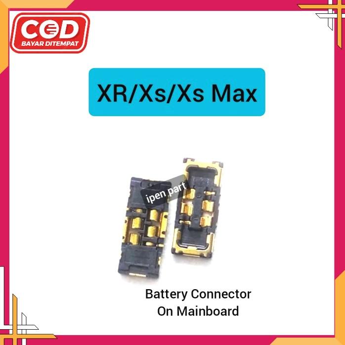 Konektor Baterai Iphone Xr Xs Max Original Connector Battery Di Mesin