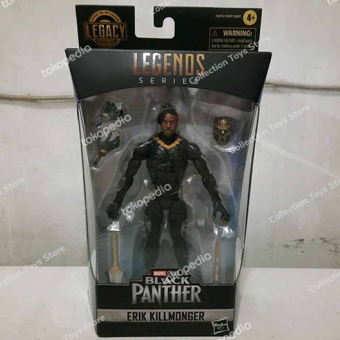 ✅Baru Marvel Legends Erik Killmonger Black Panther Limited