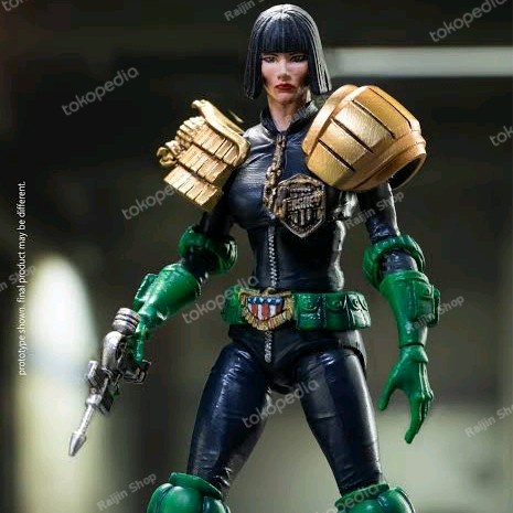 [Original] Hiya Toys Judge Dredd - Judge Hershey Terbaru